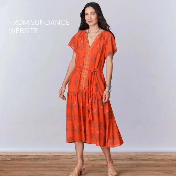 SUNDANCE Solstice Beauty Dress NWT XXL 'SPICE' - Picture 2 of 9